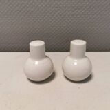 Bing and Grondahl (B&G) Salt and Pepper set No 531/541 model Casablanca estimated 1950s Denmark.