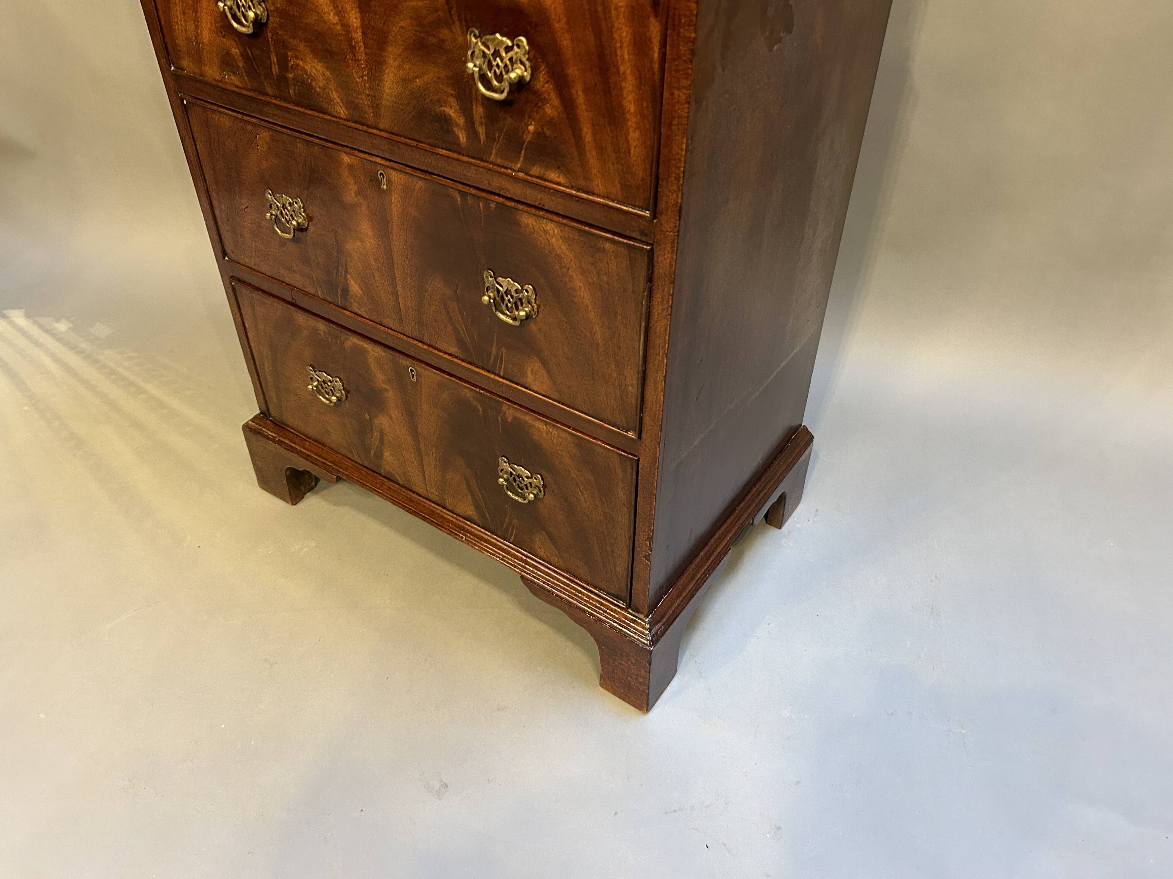 Georgian Revival tallboy chest on chest