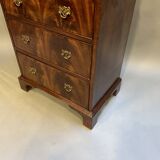 Georgian Revival tallboy chest on chest