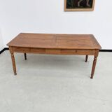 Walnut silk table 1900