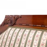 Antique sofa from the late 19th century, Northern Europe.