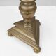 Large French Church Candlestick in Bronze, 1890s