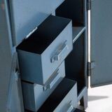 Armoire d’atelier vintage en métal (c.1950)