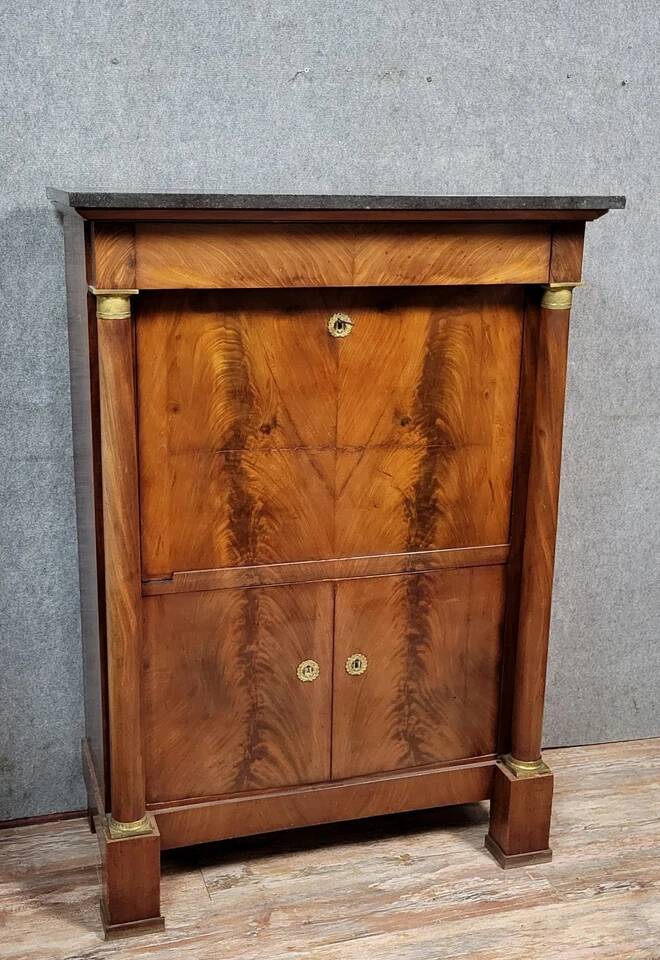 Empire period mahogany secretary around 1810
