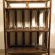 Etagère-bibliothèque en rotin