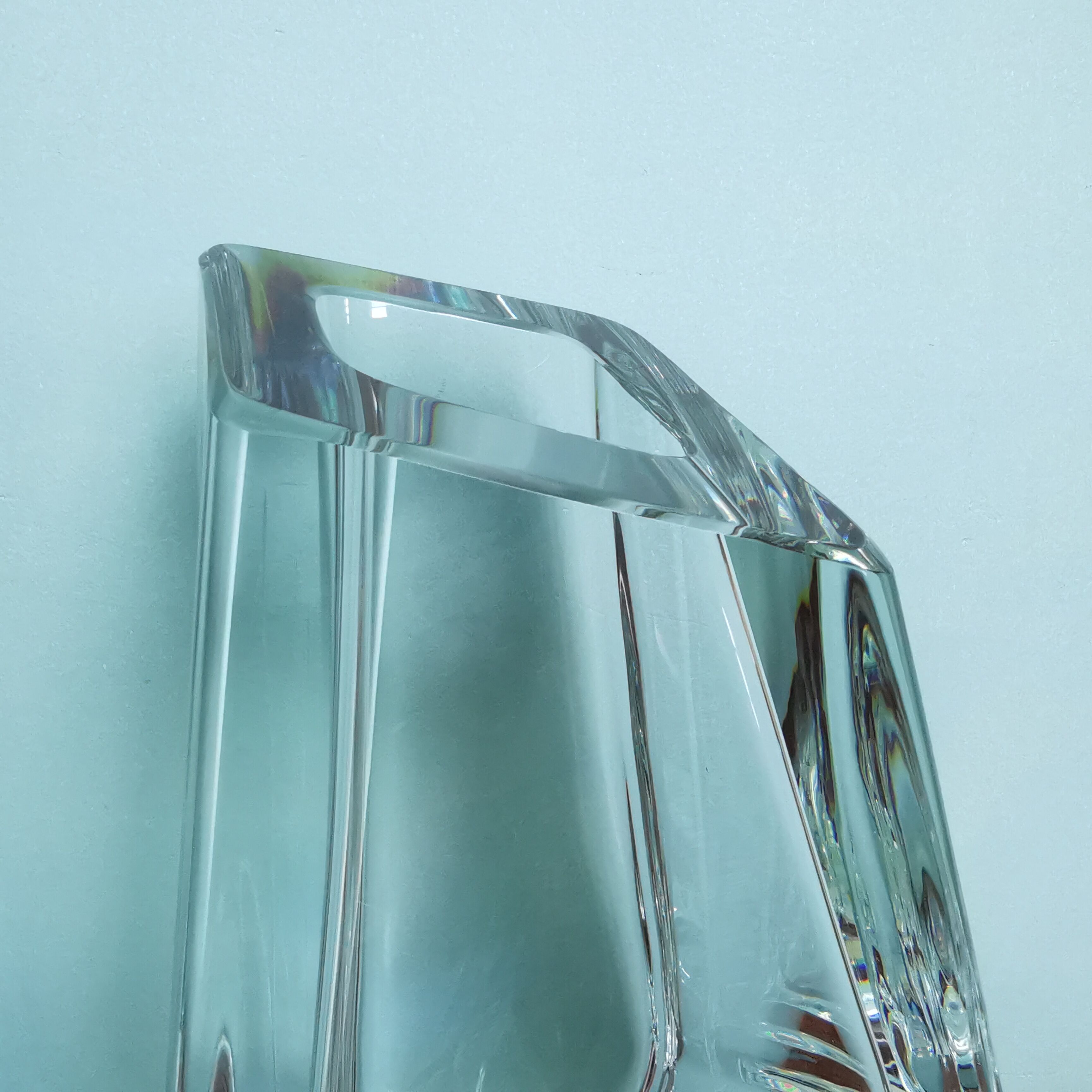 Vase Daum asymétrique