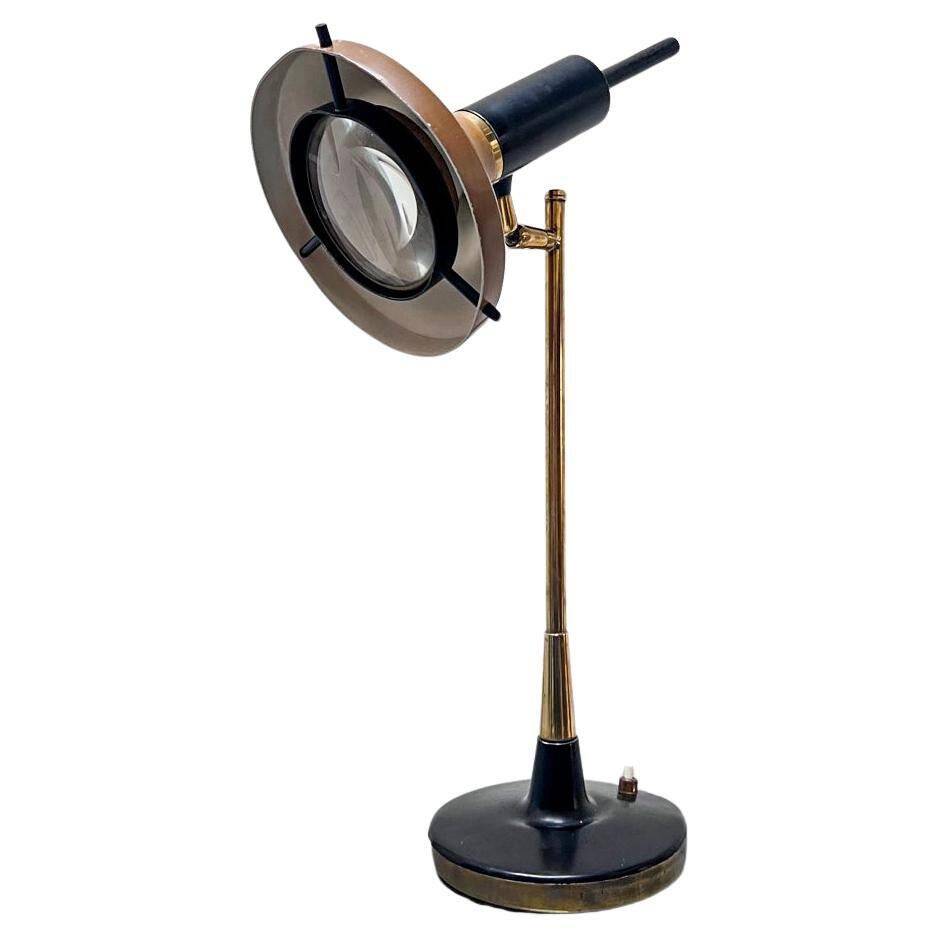Lampe de table Mod. 553 par Oscar Torlasco pour Lumi, design italien collectible