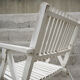 Set of 4 folding garden chairs Youpy, René Gleizes, vintage 60s
