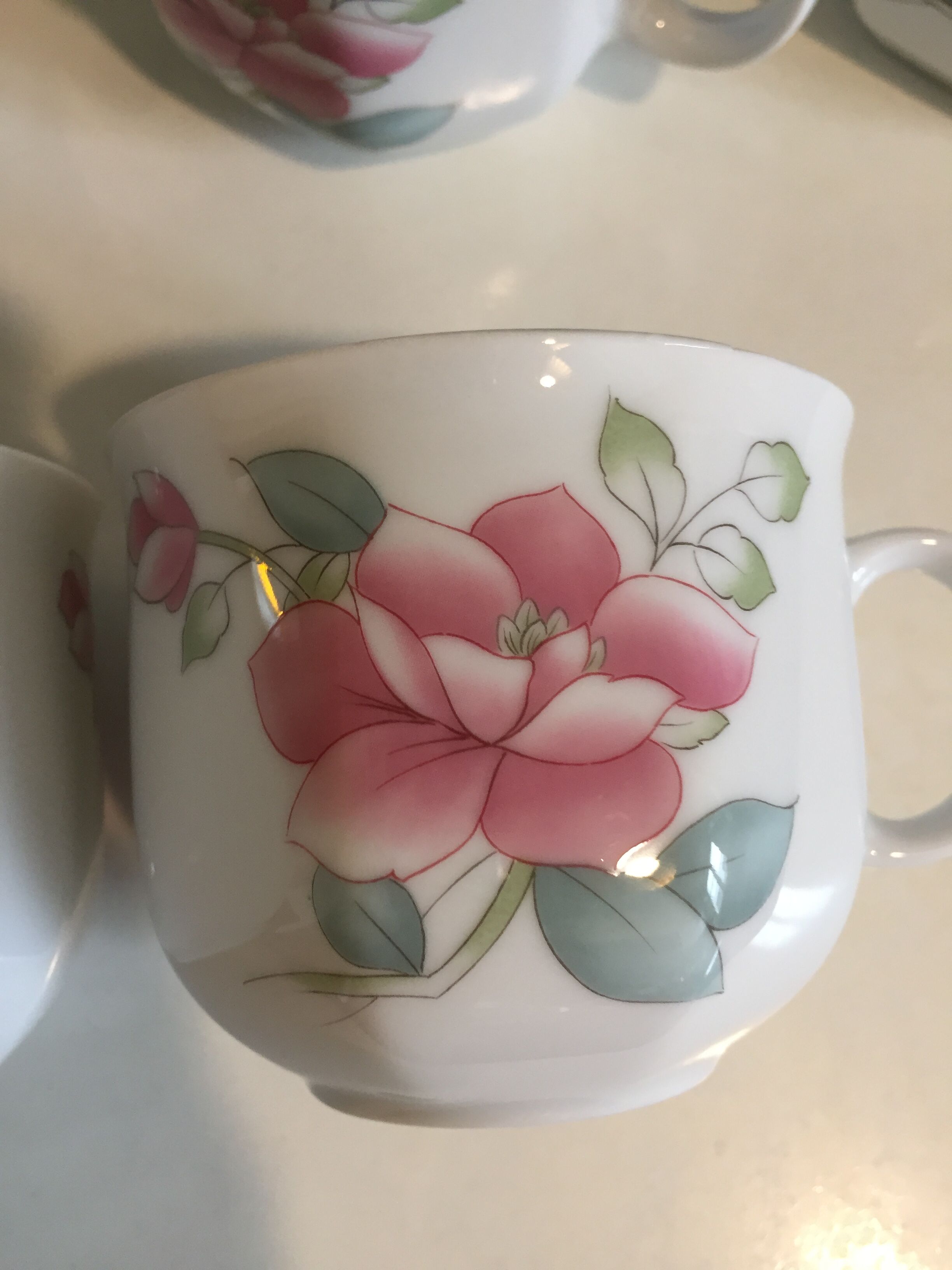 Porcelain tea or coffee service