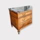 Commode En Acajou Blond D’époque Louis XVI - XVIIIème Siècle
