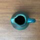 Carafe vase of studio pottery in a minimalist mid-century style by Helma Klett for Kunsttöpferei Klett, 1960s.