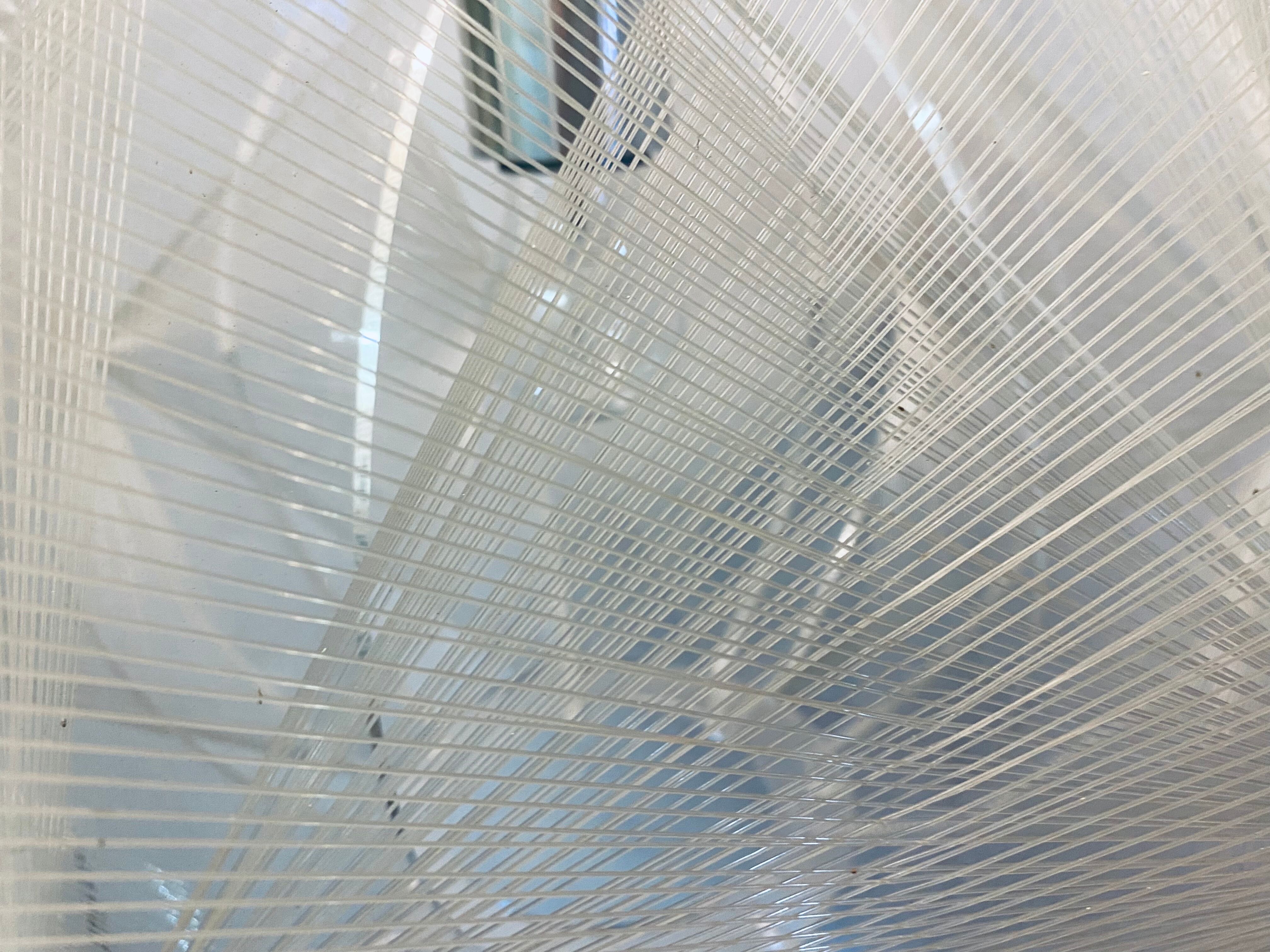 Space Age Sompex pendant lamp Perspex by Paul Secon