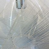 Space Age Sompex pendant lamp Perspex by Paul Secon