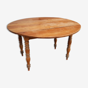 Walnut table with fellers