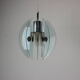 Mid-century design glass pendant, 1960's