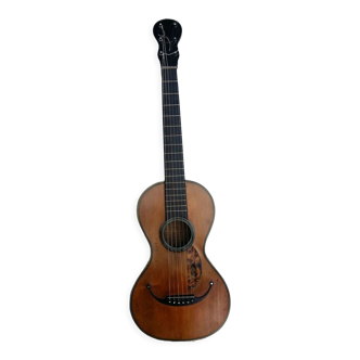 Guitare romantique française dans le style de Lacote - 1820