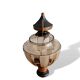 Art Deco metal glass wall sconce lamp