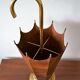 Copper and brass umbrella holders