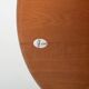 Table basse ronde en teck et en rotin par Peter Hvidt et Orla Mølgaard Nielsen pour France & Søn, années 1960.