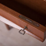 Mid-Century Freestanding Teak Desk, 1960s