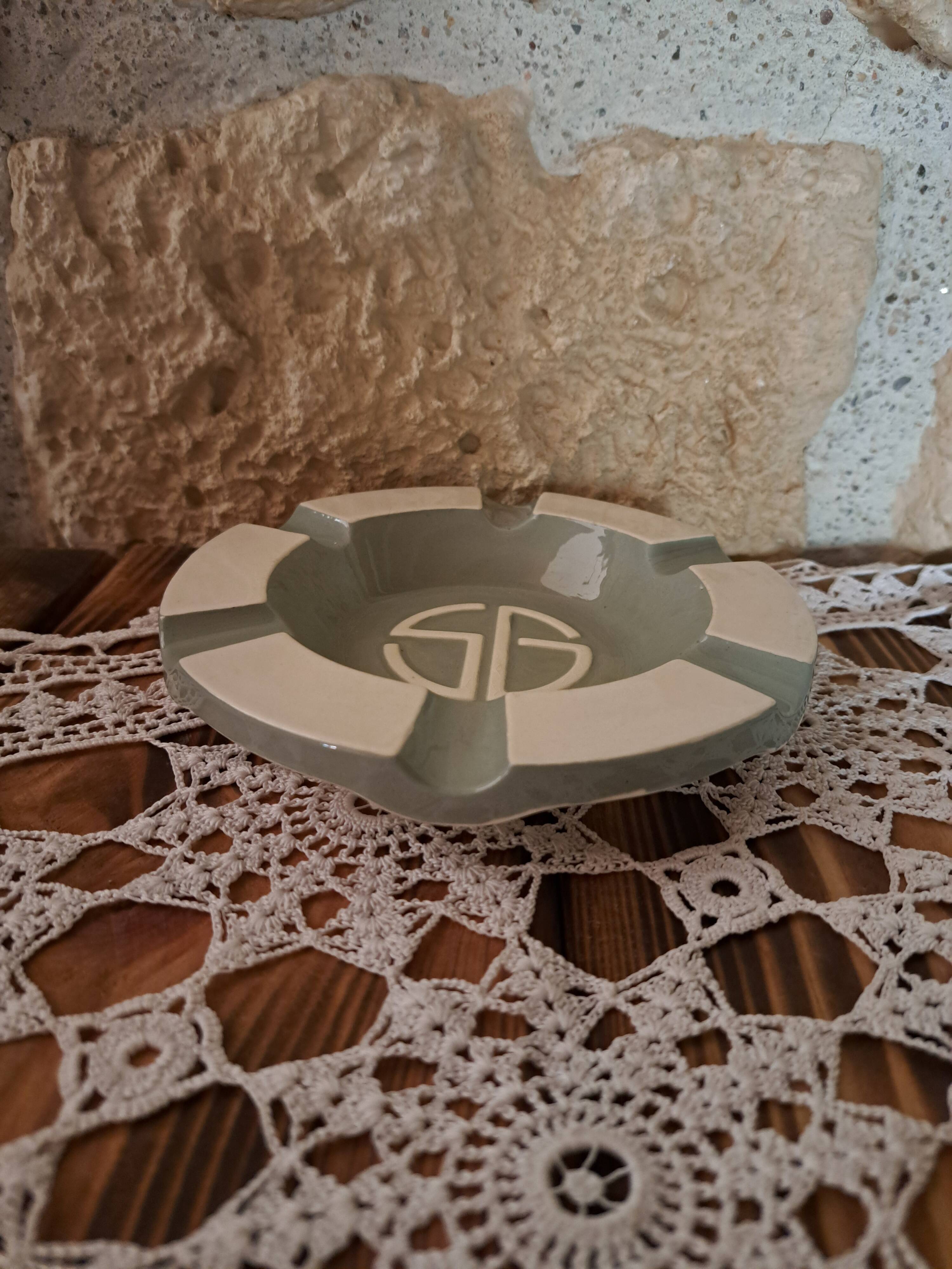 SG Digoin Sarreguemines ashtray