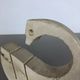 Modernist travertine marble swan figure by Fratelli Mannelli, Italy, 1970s