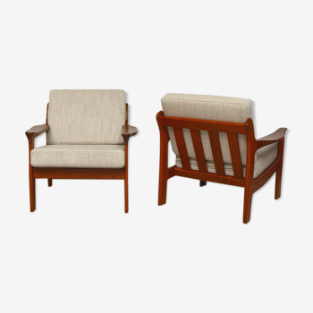 Pair of armchairs by Mikael Laursen, 1960
