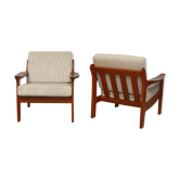 Pair of armchairs by Mikael Laursen, 1960