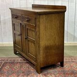 1950s English oak sideboard