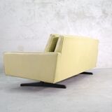 Mid-Century Scandinavian Leather Sofa, 1960s