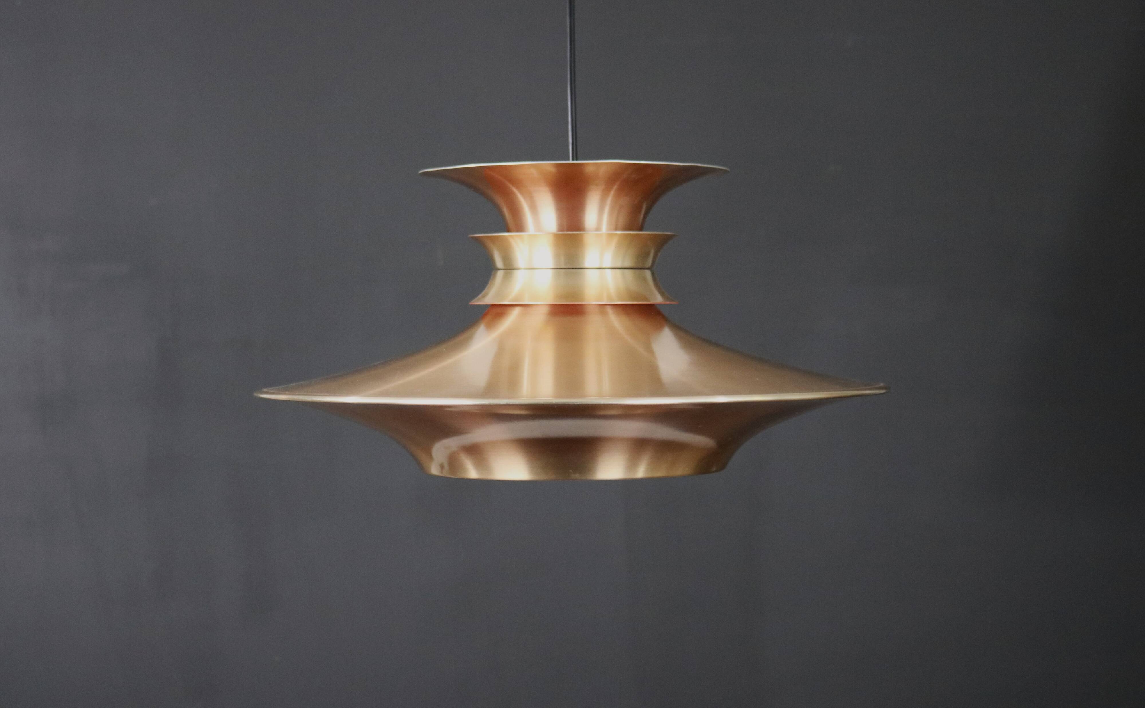 717 Nordsted-pendlen Ceiling Lamp by Bent Nordsted for Lyskaer Belysning, 1970's