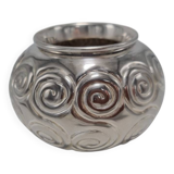 Vase en métal argenté