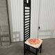 series of 4 80s/90s mackintosh style chairs