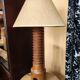 Lampe en bois tourné style Charles Dudoyut
