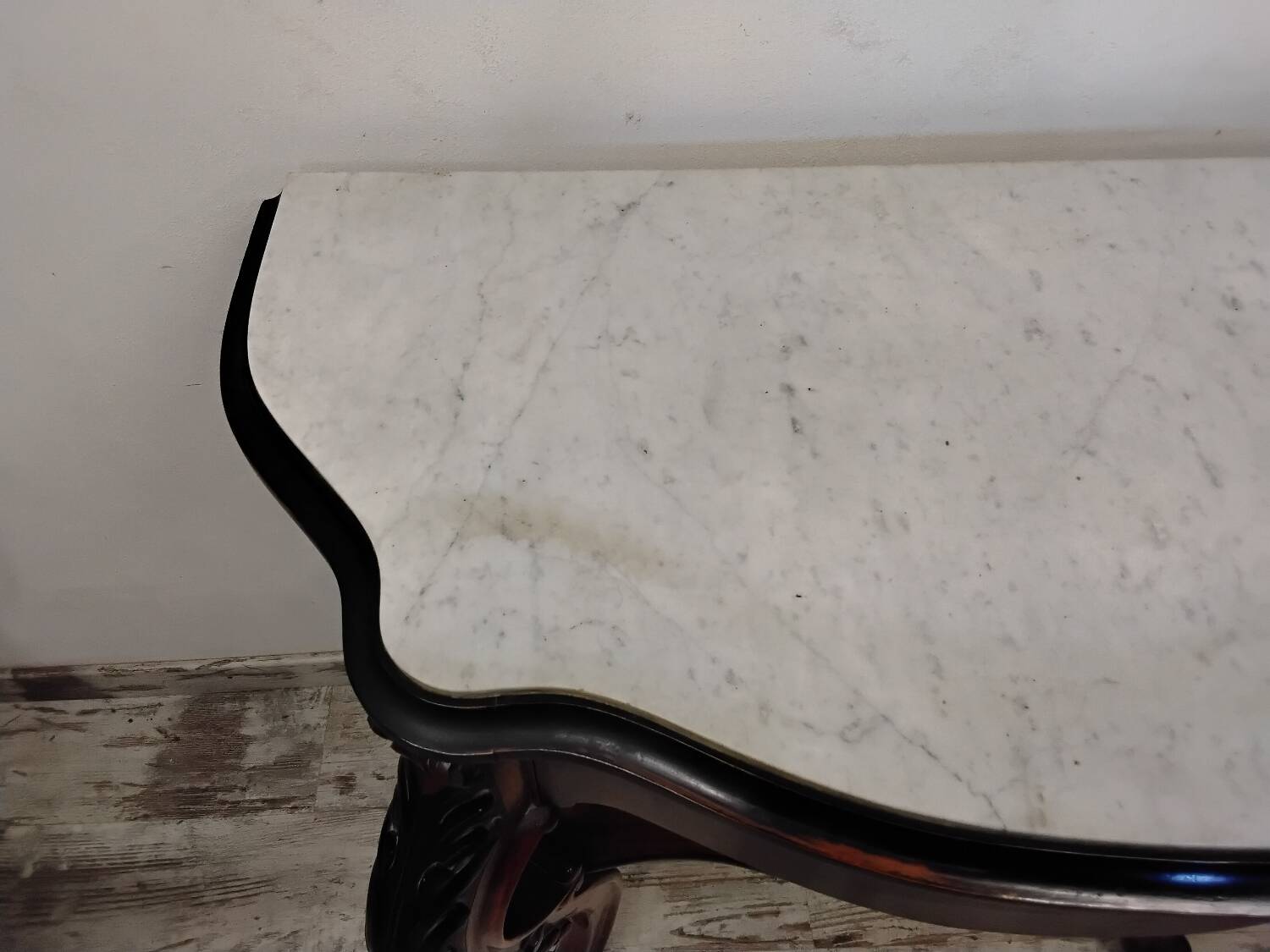 Console 19th Century in walnut