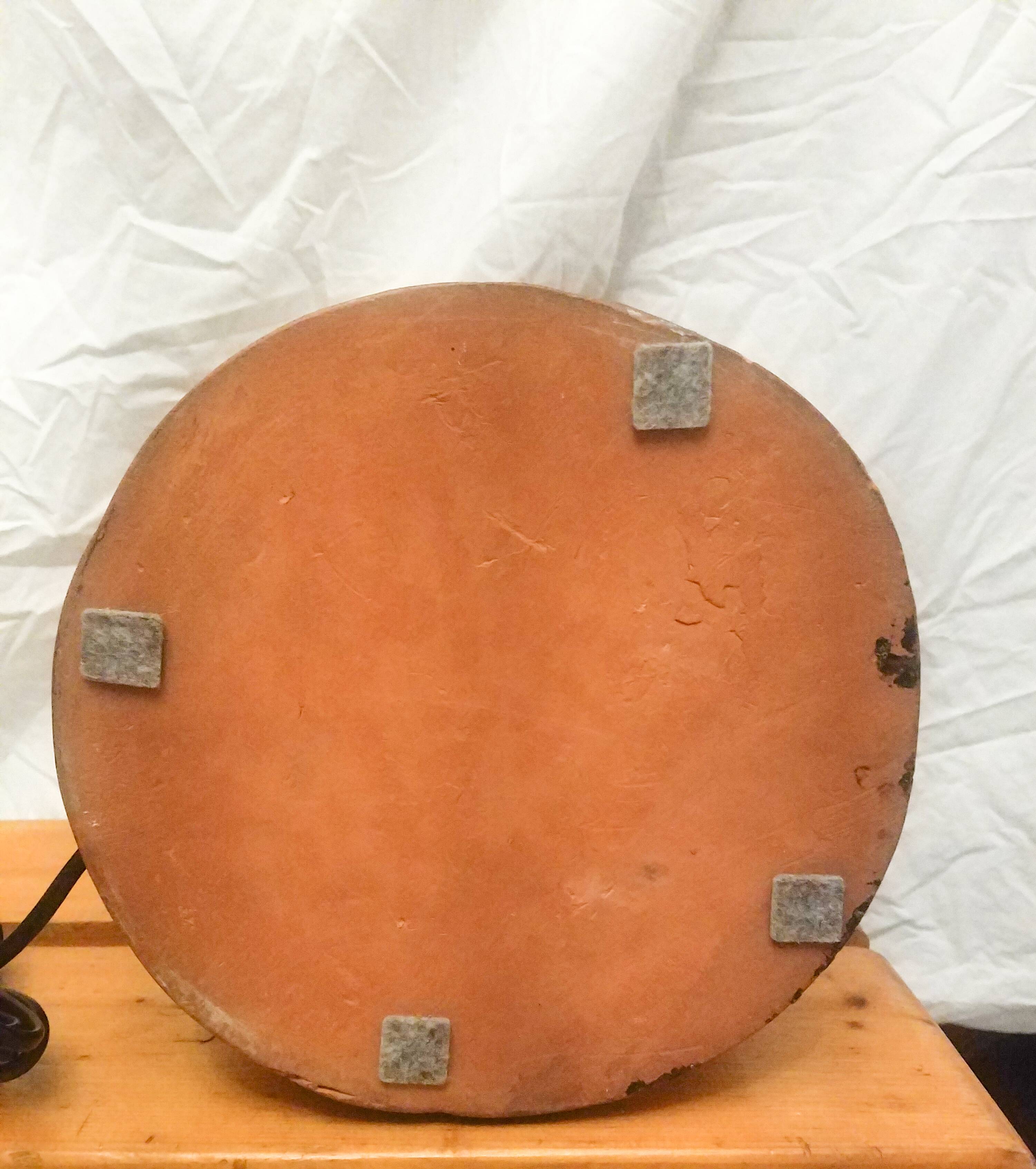 Vintage ceramic lamp stand 1970
