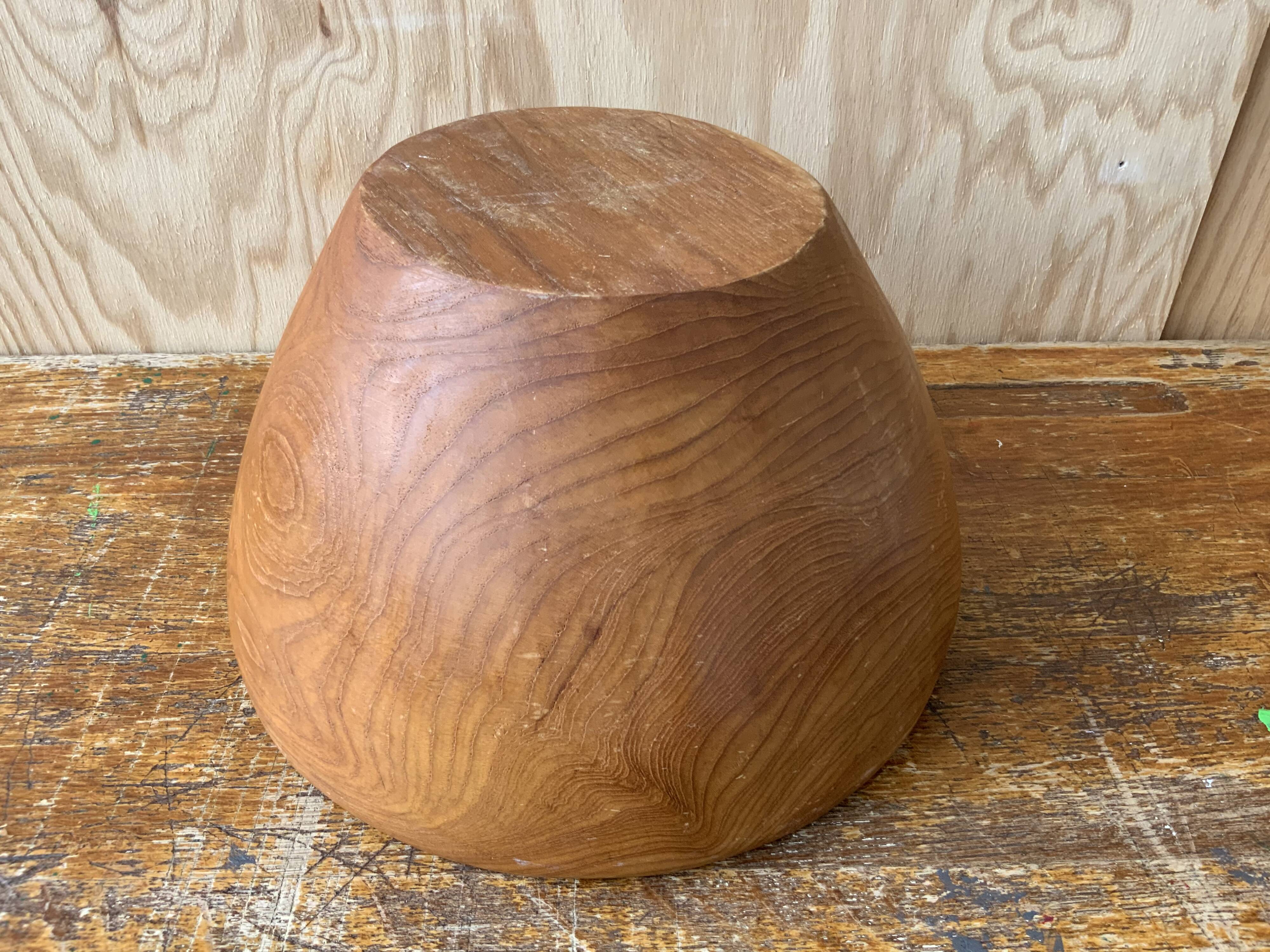 Scandinavian teak salad