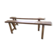 Pair of farm benches 150 cm