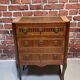 Louis XVI style chest of drawers with pink marble top