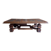 Table basse brutaliste 1970