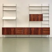Rosewood modular wall unit, 1960s