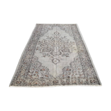 Vintage Turkish Grey Rug sku420