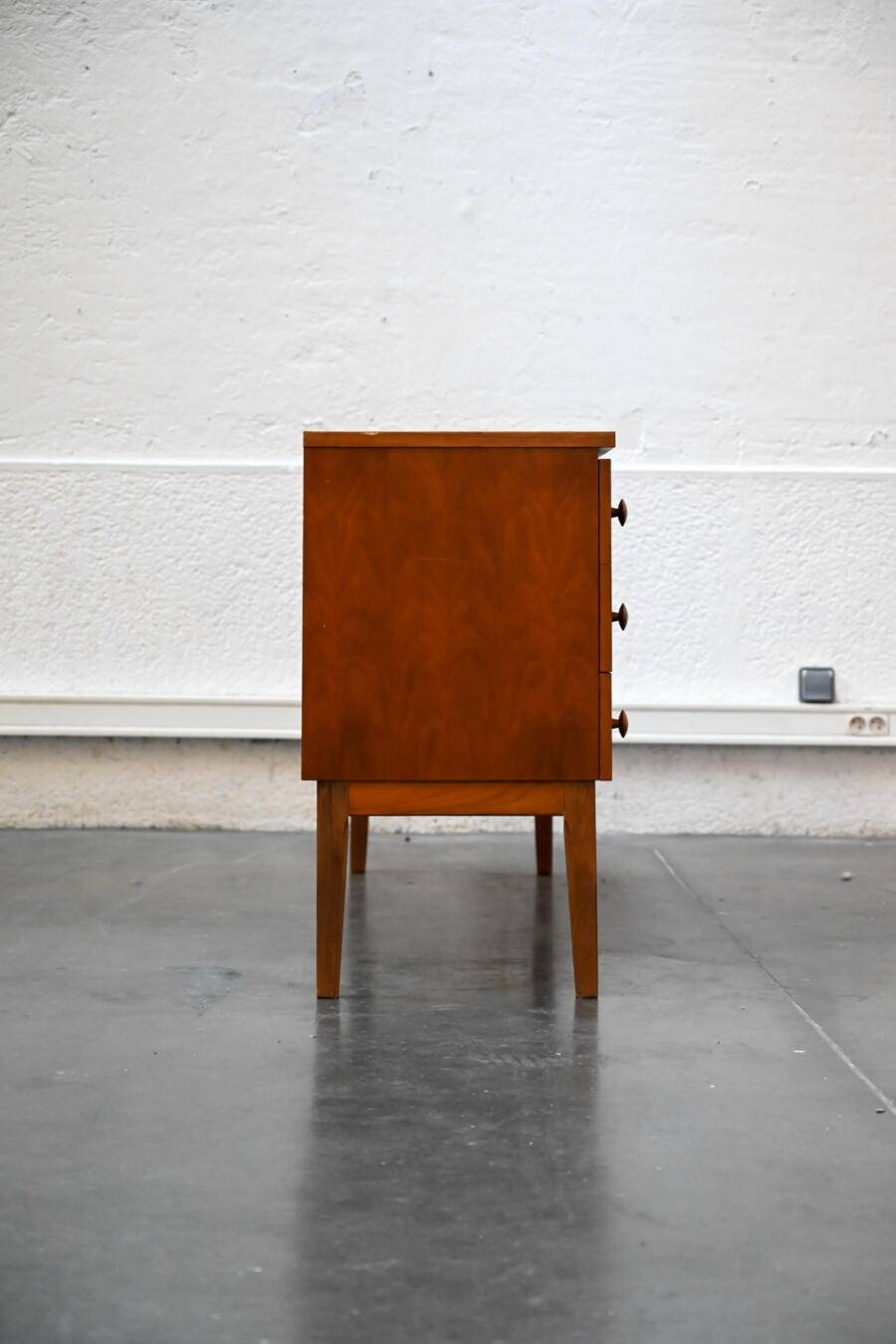 Vintage teak veneer sideboard