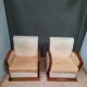 Paire de fauteuil club