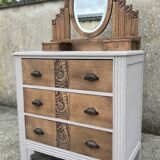Coiffeuse, commode Art Déco, années 30
