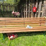 Old public bench