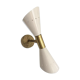 Brass butterfly sconce