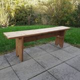 Wooden bench