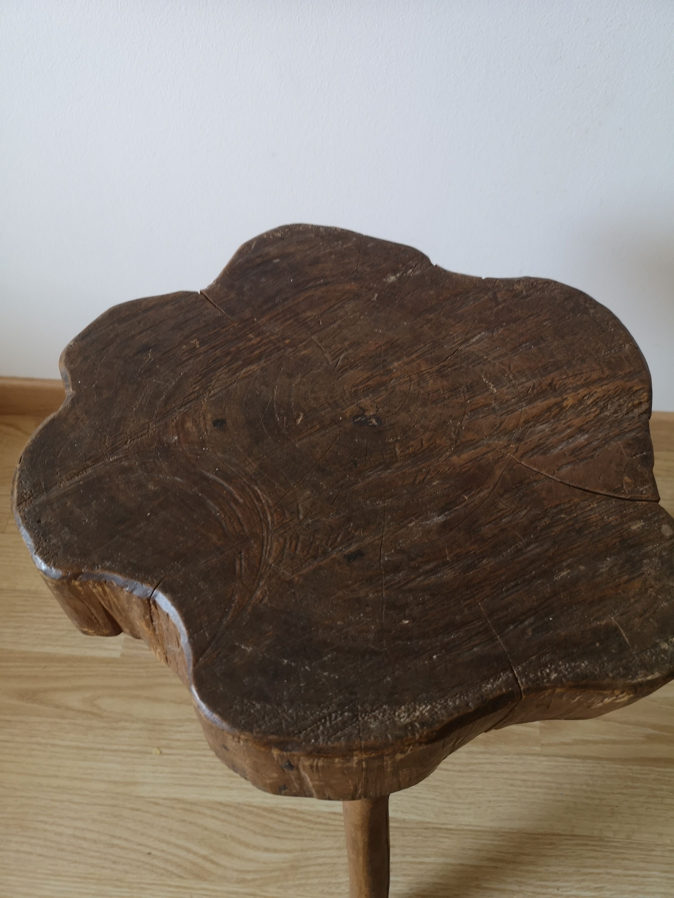 Vintage farm wooden stab