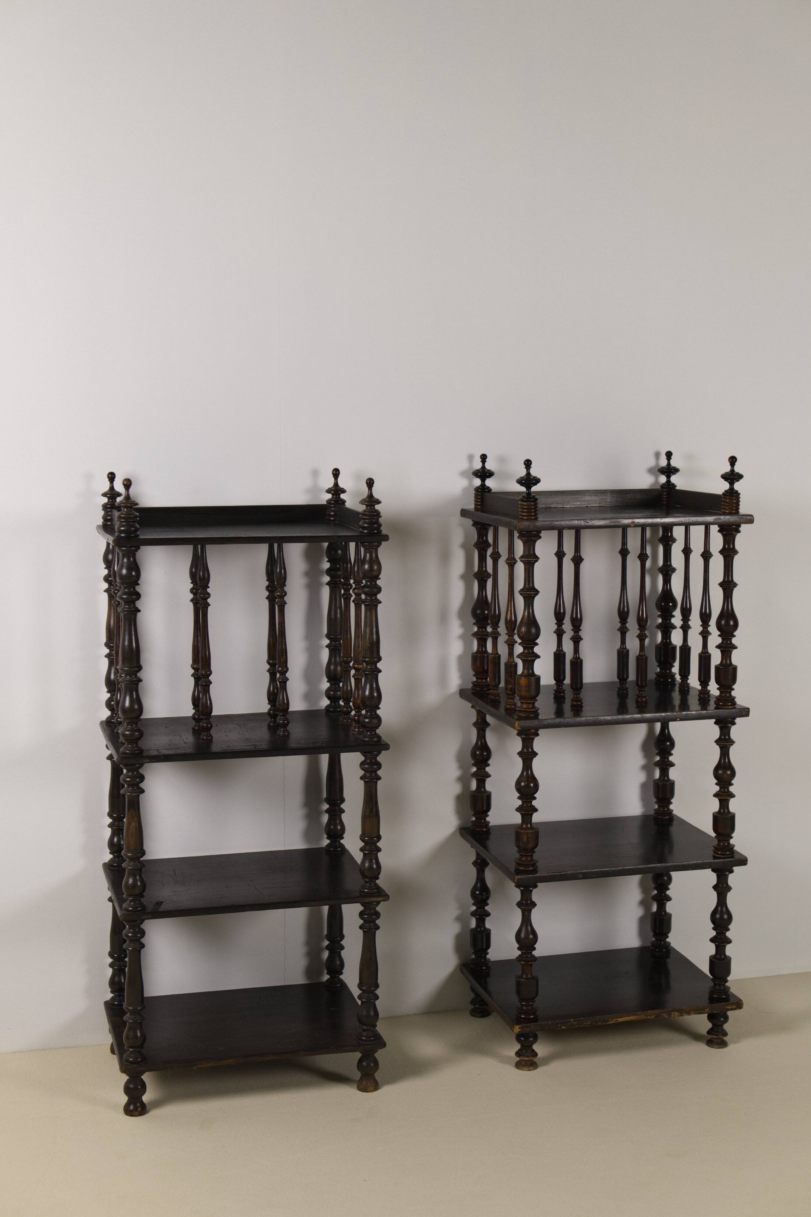Paire de cabinets à partitions de Napoléon III